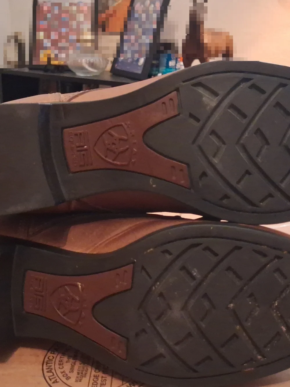 Ariat brand leather